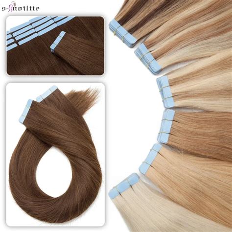 Cabelo Humano Fita Adesiva