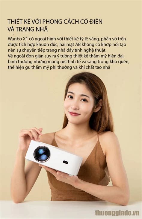 Máy chiếu Xiaomi Wanbo X1 Pro (WB-TX1)