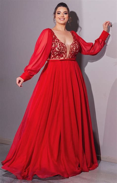 Vestido Vermelho De Festa - Vestido de festa vermelho: fotos, modelos e tendências 2024 - Madrinhas ...