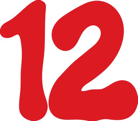 Цифра 12 картинка для детей - Фотоподборки 1