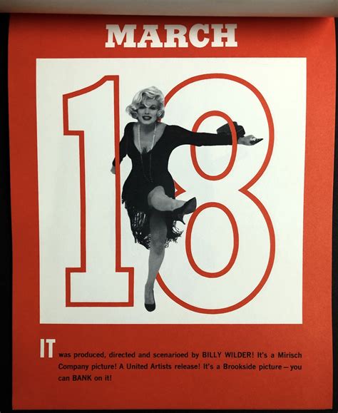 1959 Some Like It Hot promotional booklet: The New Marilyn Monroe