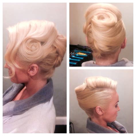 Birthday updo | French twist updo, Hair updos, Hair styles