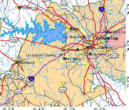 Lexington County, South Carolina detailed profile - houses, real estate ...