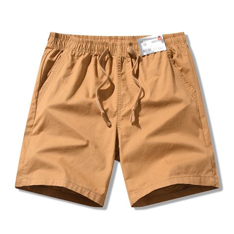 urban pipe plain shorts  men fashionable drawstring men shorts