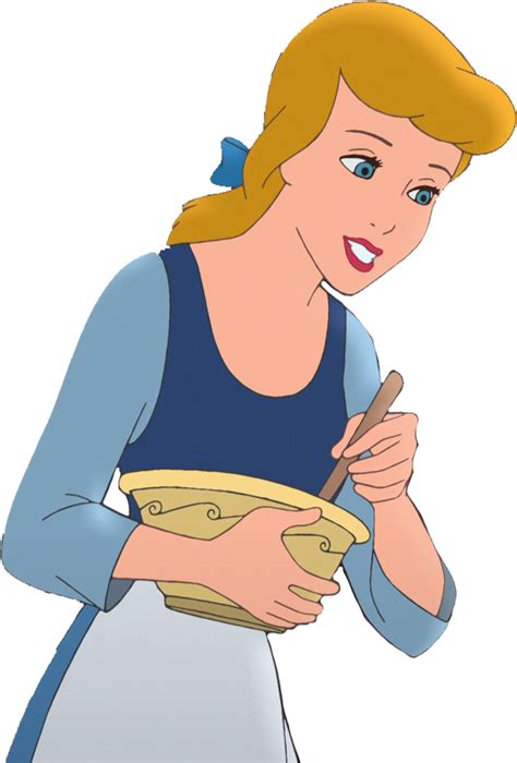 princess cinderella making breakfast vector  mrtoonlover  deviantart