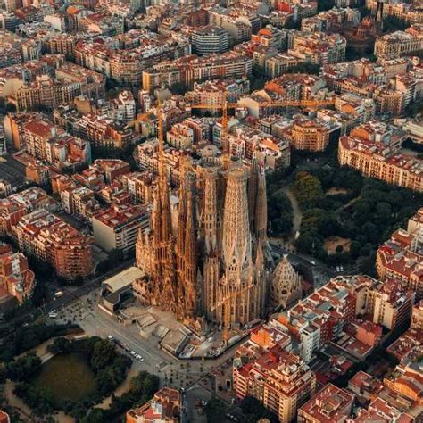 bijzonder drones bouwen bekende gebouwen op zoals bedoeld