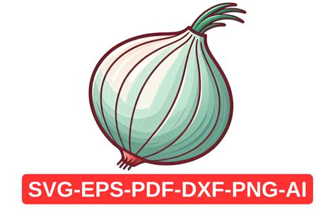 onion clipart svg vector art print png graphic  artful assetsy