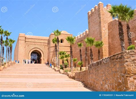 Kasbah of the Oudayas editorial photo. Image of muslim - 178349331