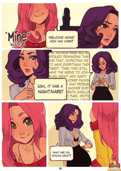 Xbooru - 2girls comic fluttershy mine (mlpfim comic) multiple girls my