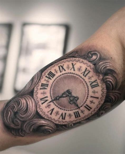 timeless clock tattoo ideas