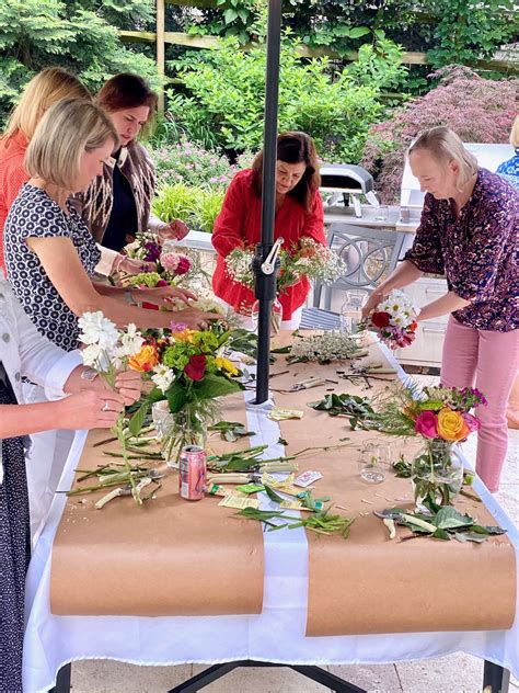 Flower arranging party from gabriella new york – Artofit