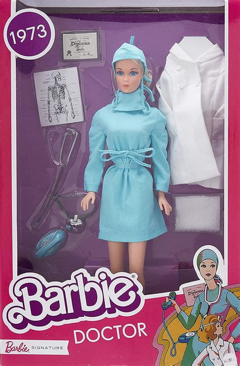 Barbie Signature Doctor 1973 doll reproduction - YouLoveIt.com