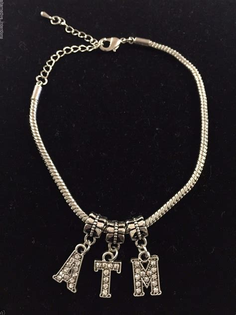 Sexy Crystal Charm Anklet ATM - Ass To Mouth Swinger Hotwife BBC Fetish