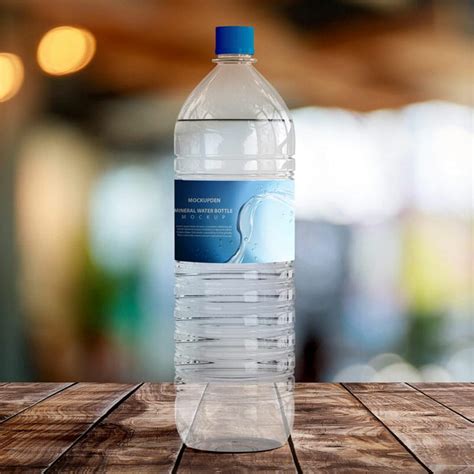 Free Mineral Water Bottle Mockup PSD Template » CSS Author
