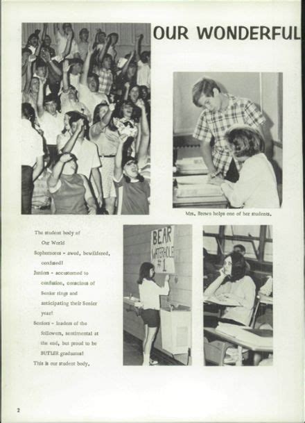 Explore 1969 Butler High School Yearbook, Louisville KY - Classmates