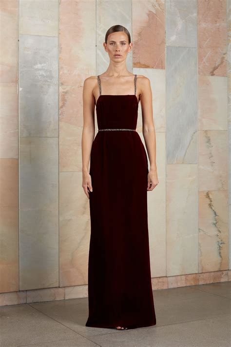 Red wine evening maxi dress ENIGMA | UNDRESS