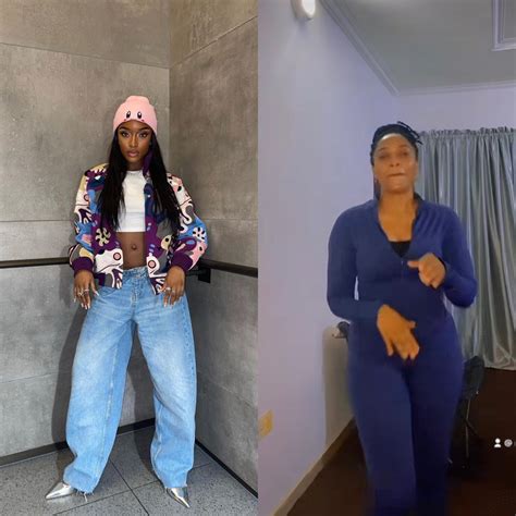 BN Sweet Spot: Ayra Starr’s Mom jumps on the #SabilityChallenge