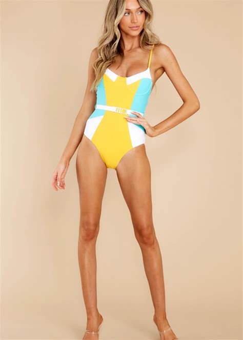Solid & Striped The Spencer Colorblock One-Piece Swimsuit One Piece