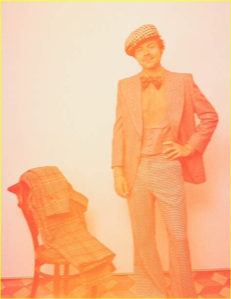 Harry Styles Strikes a Playful Pose in Gucci HA HA HA Campaign Photos ...