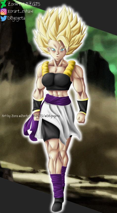 Fan-Fusion: Caulifla x Kale - Caulale by ZorArt-DBZGTS on DeviantArt