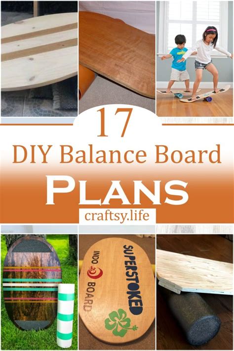 17 DIY Balance Board Plans For Home - Craftsy