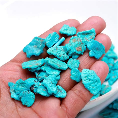natural raw arizona turquoise wholesale lot kingman arizona turquoise