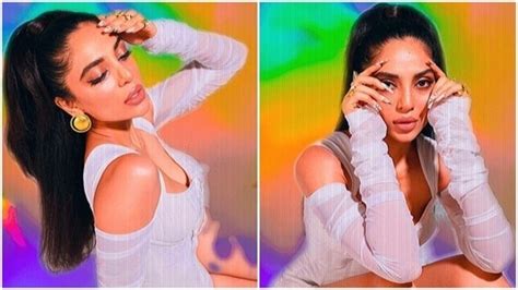 sobhita dhulipala  disco queen  white bustier mini dress  bold