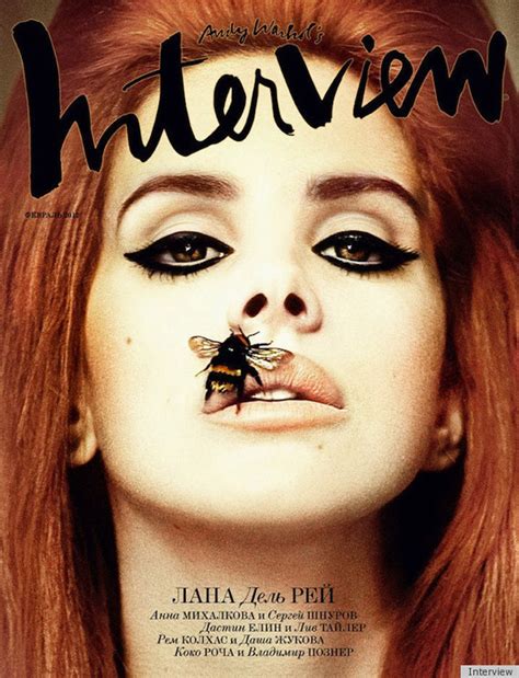 Lana Del Rey 'Interview Russia' Cover Looks A Little Painful (PHOTOS ...