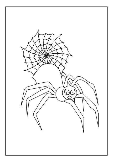 Printable Spiders Coloring Pages for Kids & Adults 80 Pages - Etsy