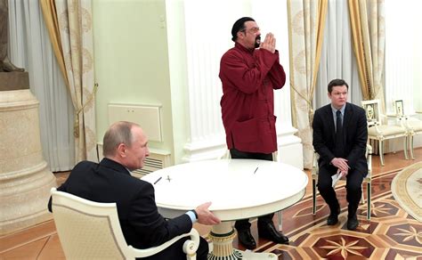 Встреча с актёром Стивеном Сигалом • Президент России