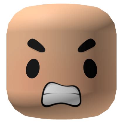 angry mad face roblox