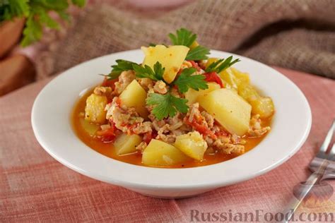Говядина, Овощное рагу с мясом, Блюда из кабачков, Фарш с картошкой ...