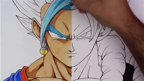 Gogeta Drawing : Drawing gogeta super saiyan from the new dragon ball ...