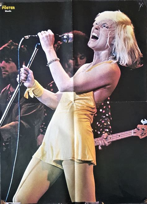 1979 poster Deborah Harry, Band Posters, Music Posters, Blondie Debbie