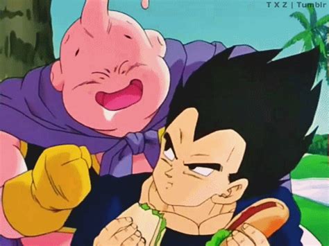 Majin Buu and Vegeta gif by CatCamellia on DeviantArt