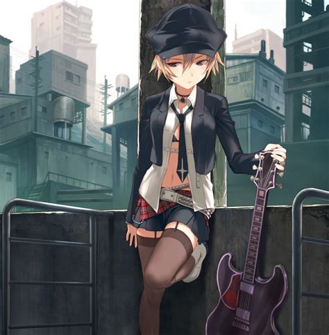 anime, Anime Girls, Guitar, Punk Wallpapers HD / Desktop and Mobile ...