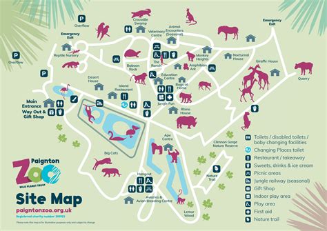 Our Zoo Maps • Paignton Zoo