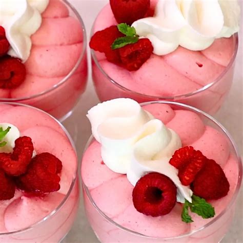 This Light & Airy Raspberry Mousse Melts In Your Mouth! (+VIDEO)