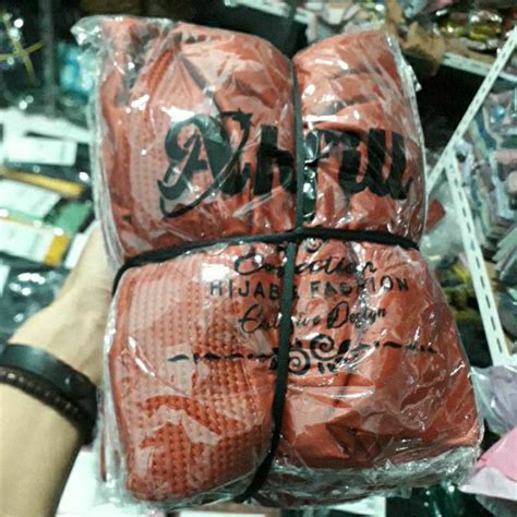 jual hijab bergo hamdalah  hijab instan ori ahfill collection