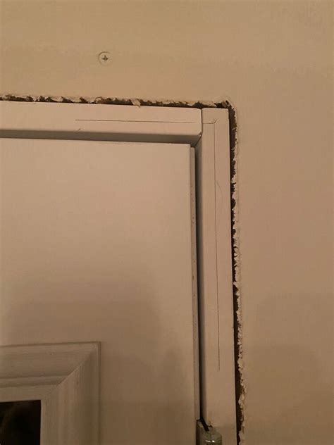 how to fix door trim