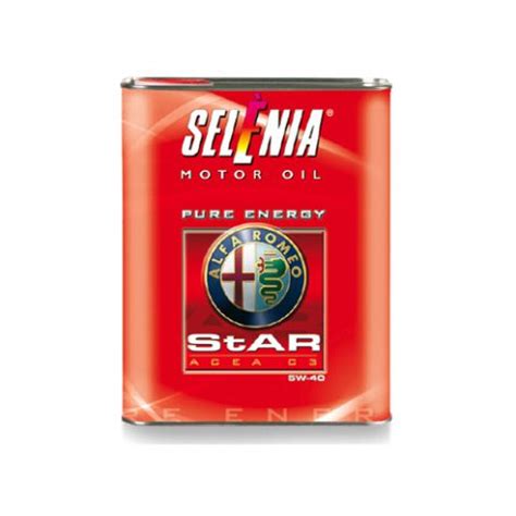 Selenia Star Pure Energy SAE 5W-40 - Бензиновые ДВС - Selenia ...
