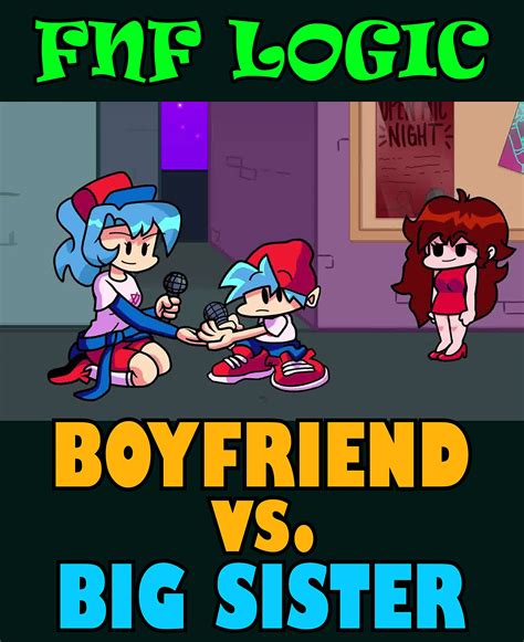Friday Night Funkin Comic : Boyfriend Vs. Big Sister by Anya Funk
