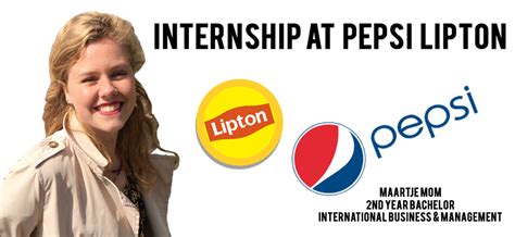 internship  pepsi lipton faces