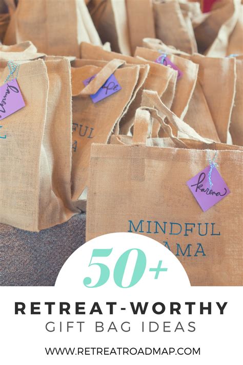 50+ Retreat-Worthy Gift Bag Ideas — Retreat Roadmap® | Womens retreat ...