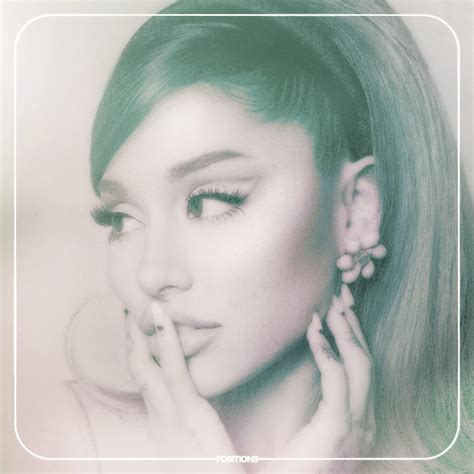 Album Ariana Grande Positions Ariana Grande Positions Album Print