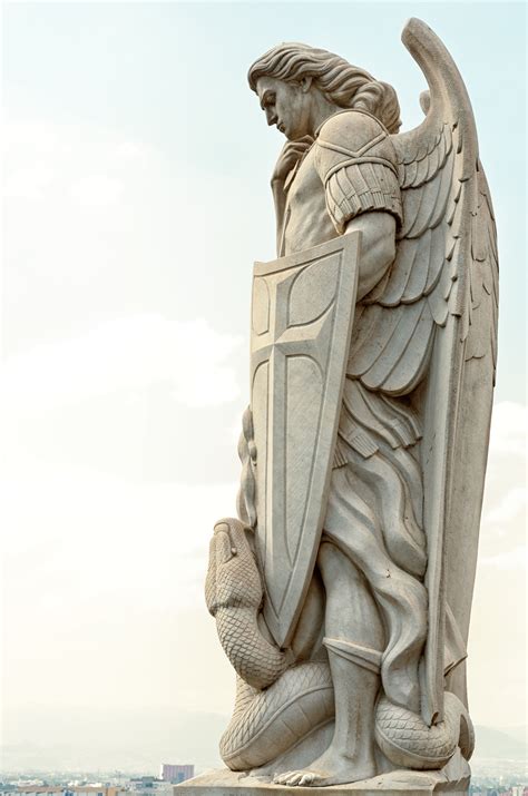 St Michael The Archangel Statue 24 Inch at Anthony Champion blog