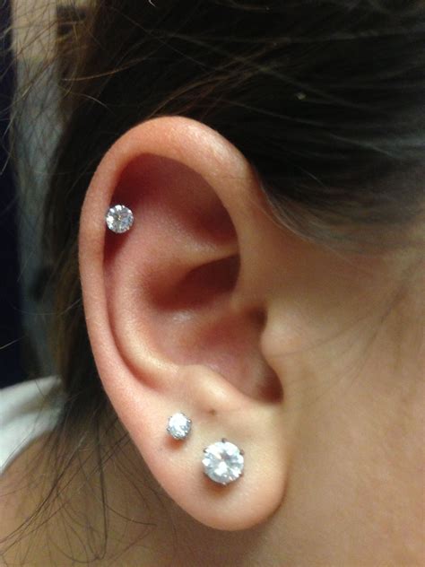 Cartilage Ear Piercing Chart