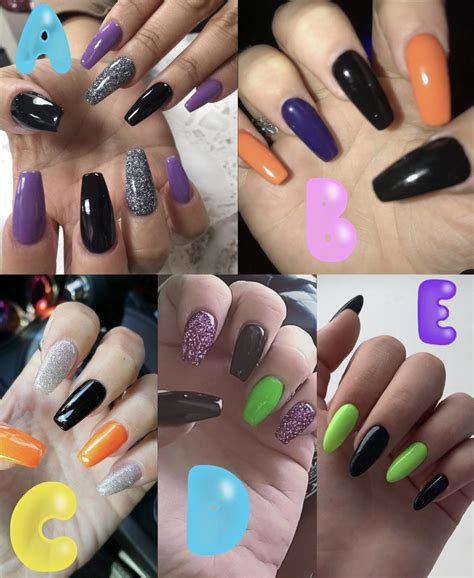 I wanna do Halloween colors but I’m having such a hard time choosing ...