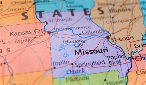 Which States Border Missouri? - WorldAtlas