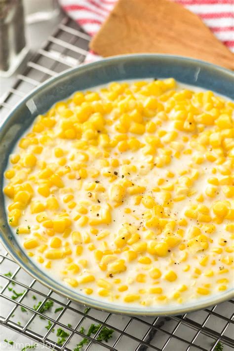 Creamed Corn Recipe - Simple Joy